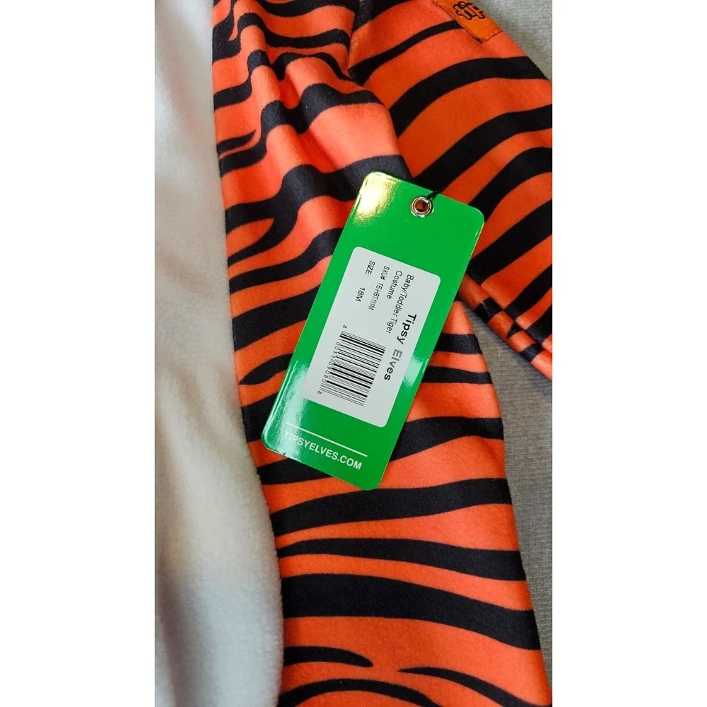 Tipsy Elves Tiger Costume 18 Months Baby Toddler NWT